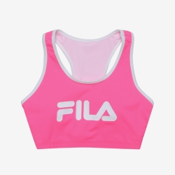 Fila Big Logo Bikini Top - Naisten Uima-asut - Pinkki | FI-39444